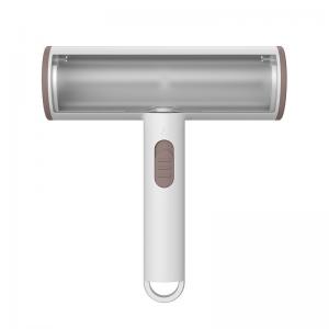 Roller-type hair removal brush