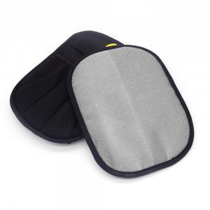 Static electricity hair removal gloves